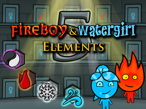 Gameplay preview of Fireboy and Watergirl: Elements browser game from our arcade library collection showcase page
