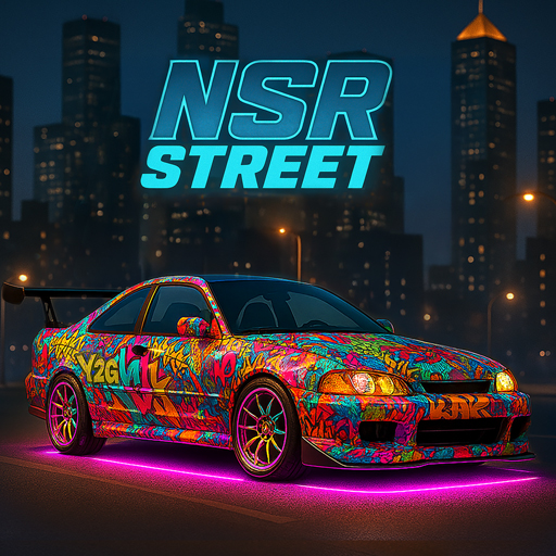 Gameplay preview of NSR Street Car Racing browser game from our arcade library collection showcase page